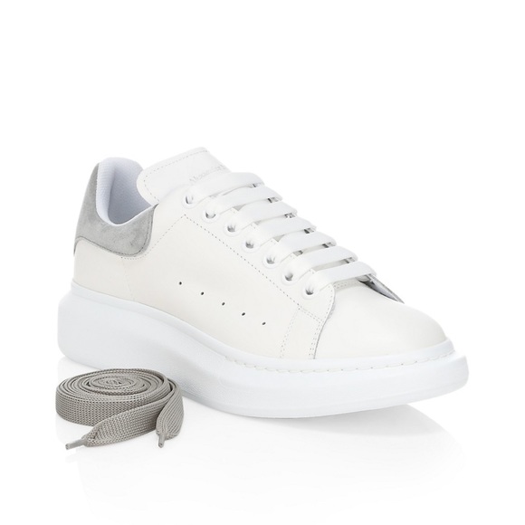 Alexander McQueen Oversized Leather Platform Sneaker - Picture 1 of 3